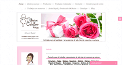 Desktop Screenshot of miriamcaballero.com